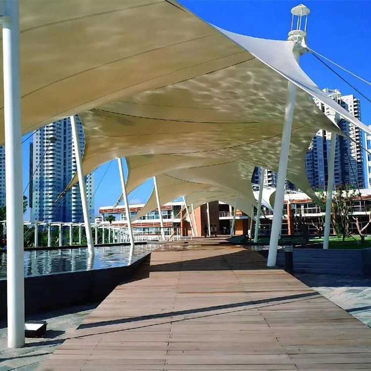 竹溪县膜结构景观棚