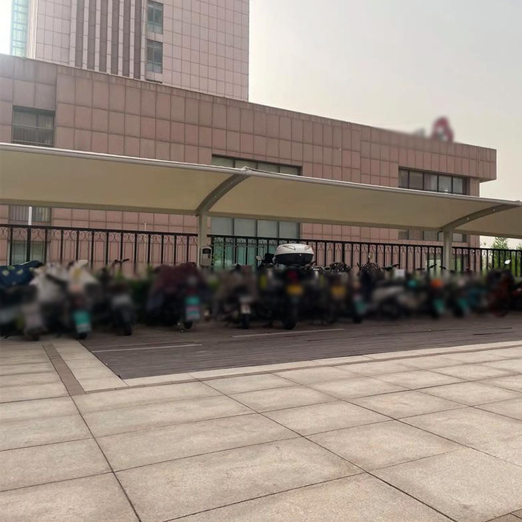 竹溪县膜结构电动车棚