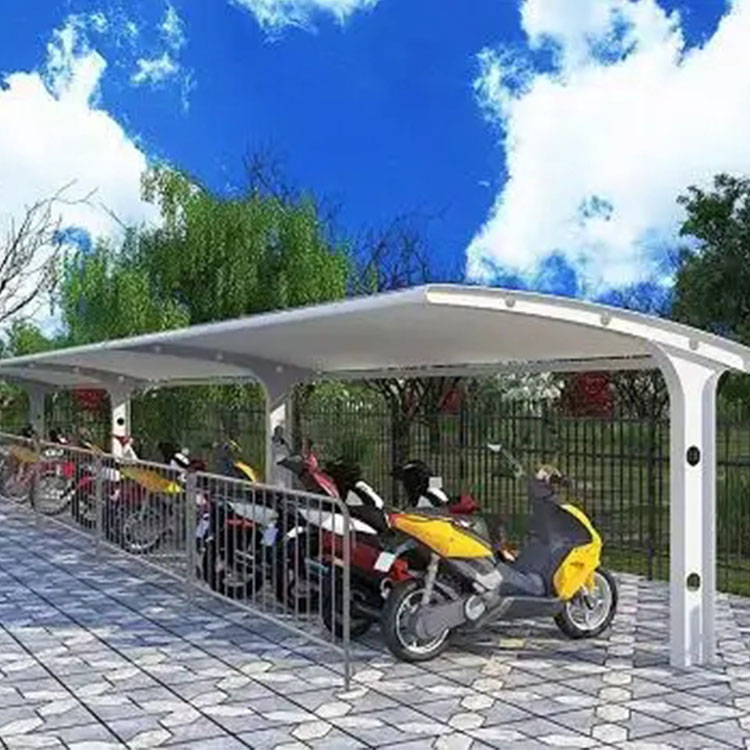 竹溪县膜结构电动车棚